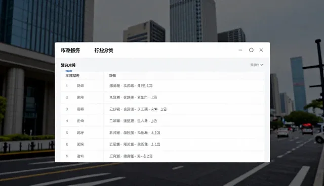 使用行业分类导航前需核对哪些要点